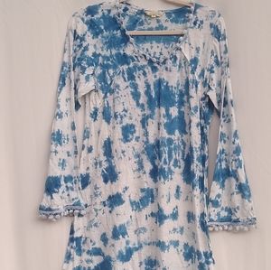 Anandas Collection tie-dyed dress